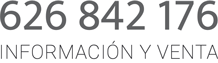 Información y Venta: 626 842 176